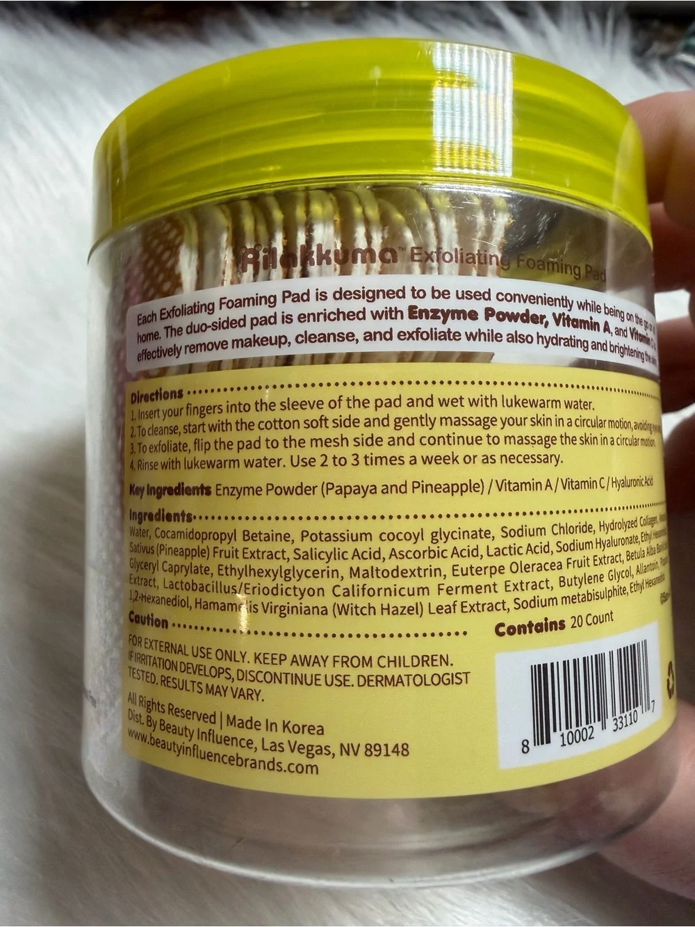 Rilakkuma cleanse exfoliate
